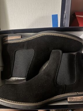 Bruno Marc Men's Urban-06 Suede Leather Chelsea Ankle Boots